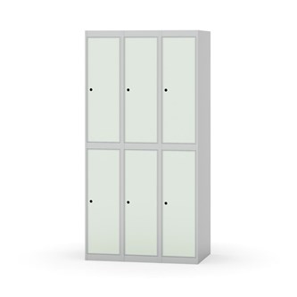 Klädskåp Novis plant tak 2:3 B90