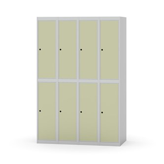 Klädskåp Novis plant tak 2:4 B120