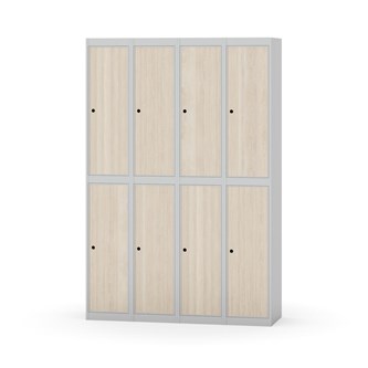 Klädskåp Novis plant tak 2:4 B120