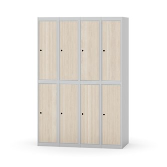 Klädskåp Novis plant tak 2:4 B120