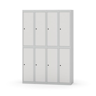 Klädskåp Novis plant tak 2:4 B120