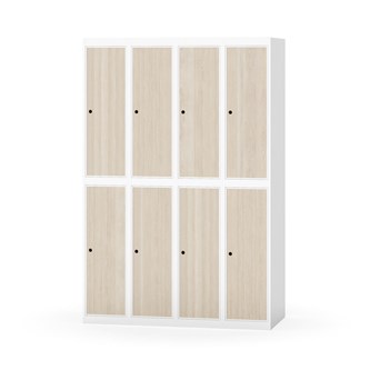 Klädskåp Novis plant tak 2:4 B120