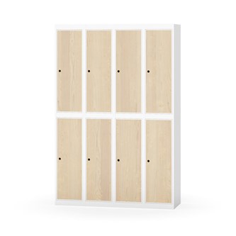 Klädskåp Novis plant tak 2:4 B120