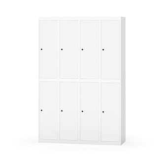 Klädskåp Novis plant tak 2:4 B120