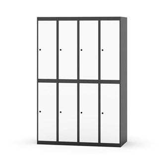 Klädskåp Novis plant tak 2:4 B120