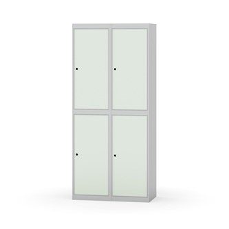 Klädskåp Novis plant tak 2:2 B80