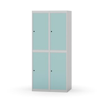 Klädskåp Novis plant tak 2:2 B80