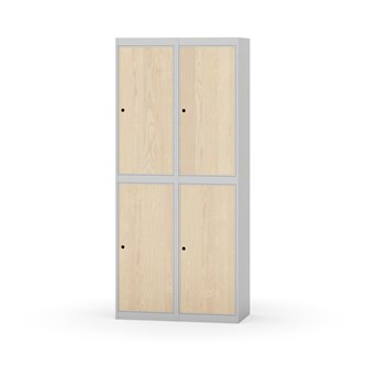 Klädskåp Novis plant tak 2:2 B80