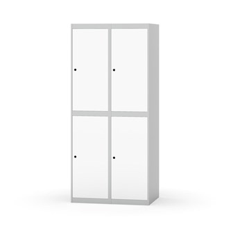 Klädskåp Novis plant tak 2:2 B80