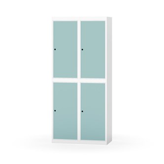 Klädskåp Novis plant tak 2:2 B80