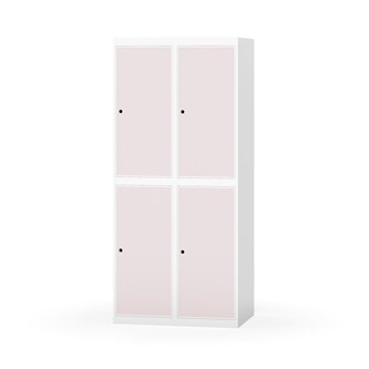 Klädskåp Novis plant tak 2:2 B80