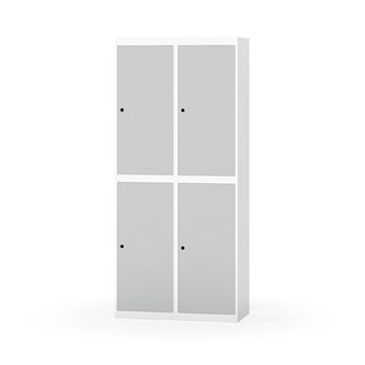 Klädskåp Novis plant tak 2:2 B80