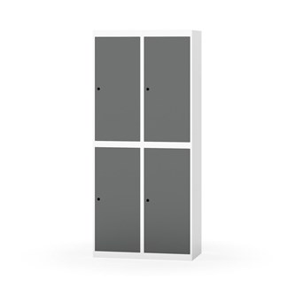 Klädskåp Novis plant tak 2:2 B80