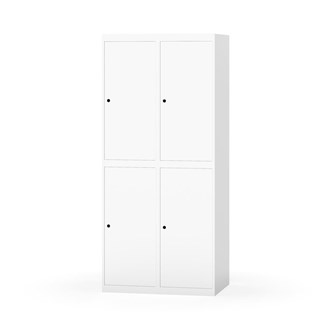 Klädskåp Novis plant tak 2:2 B80