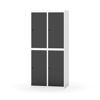 Klädskåp Novis plant tak 2:2 B80