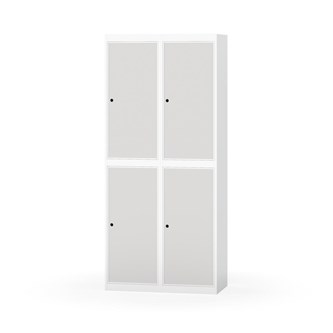 Klädskåp Novis plant tak 2:2 B80