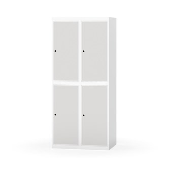 Klädskåp Novis plant tak 2:2 B80