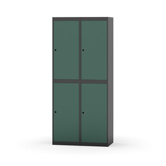 Klädskåp Novis plant tak 2:2 B80