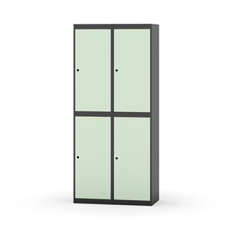 Klädskåp Novis plant tak 2:2 B80