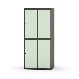 Klädskåp Novis plant tak 2:2 B80