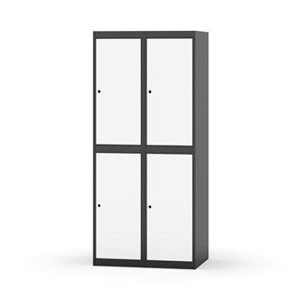 Klädskåp Novis plant tak 2:2 B80
