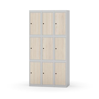 Boxskåp Novis plant tak 3:3 B90