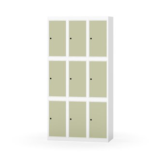 Boxskåp Novis plant tak 3:3 B90