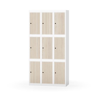 Boxskåp Novis plant tak 3:3 B90