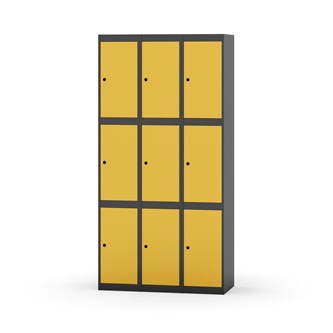 Boxskåp Novis plant tak 3:3 B90