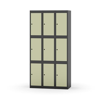 Boxskåp Novis plant tak 3:3 B90