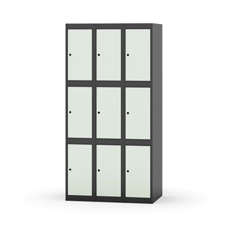 Boxskåp Novis plant tak 3:3 B90