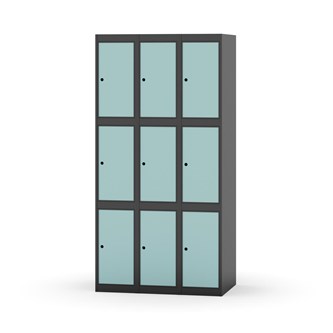 Boxskåp Novis plant tak 3:3 B90