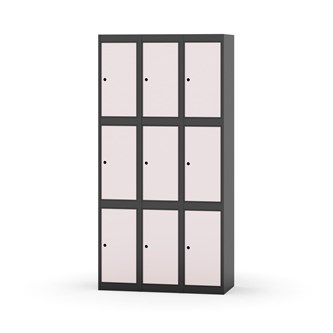 Boxskåp Novis plant tak 3:3 B90