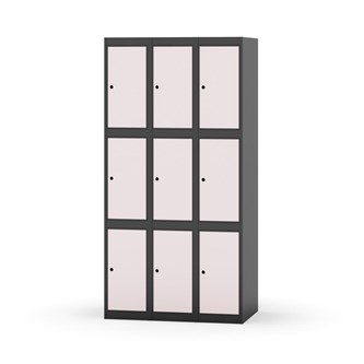 Boxskåp Novis plant tak 3:3 B90