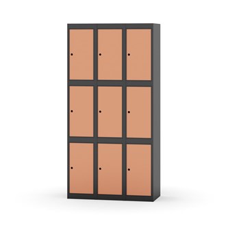 Boxskåp Novis plant tak 3:3 B90