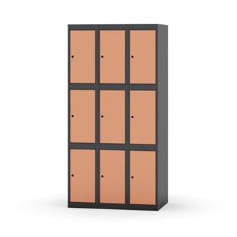 Boxskåp Novis plant tak 3:3 B90