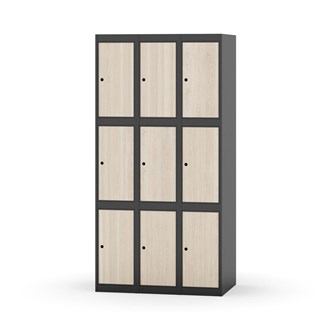 Boxskåp Novis plant tak 3:3 B90