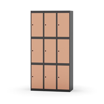 Boxskåp Novis plant tak 3:3 B90