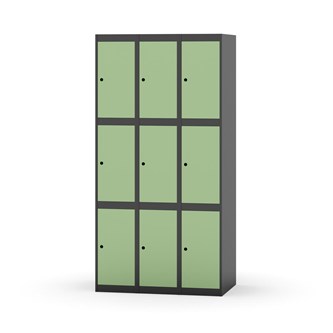 Boxskåp Novis plant tak 3:3 B90