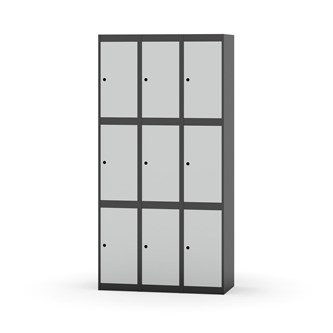 Boxskåp Novis plant tak 3:3 B90