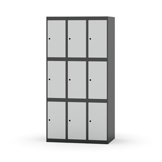 Boxskåp Novis plant tak 3:3 B90