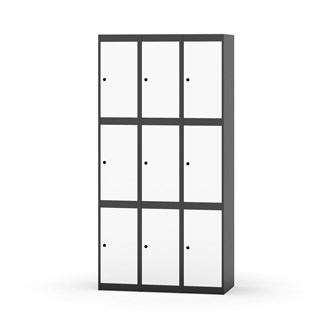 Boxskåp Novis plant tak 3:3 B90