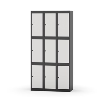 Boxskåp Novis plant tak 3:3 B90