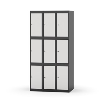 Boxskåp Novis plant tak 3:3 B90