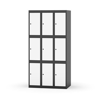 Boxskåp Novis plant tak 3:3 B90