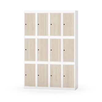 Boxskåp Novis plant tak 3:4 B120