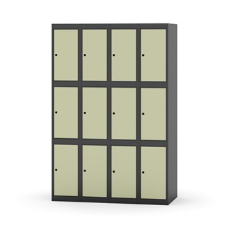 Boxskåp Novis plant tak 3:4 B120