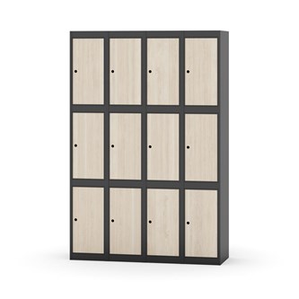 Boxskåp Novis plant tak 3:4 B120