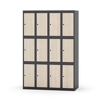 Boxskåp Novis plant tak 3:4 B120