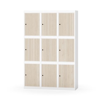 Boxskåp Novis plant tak 3:3 B120